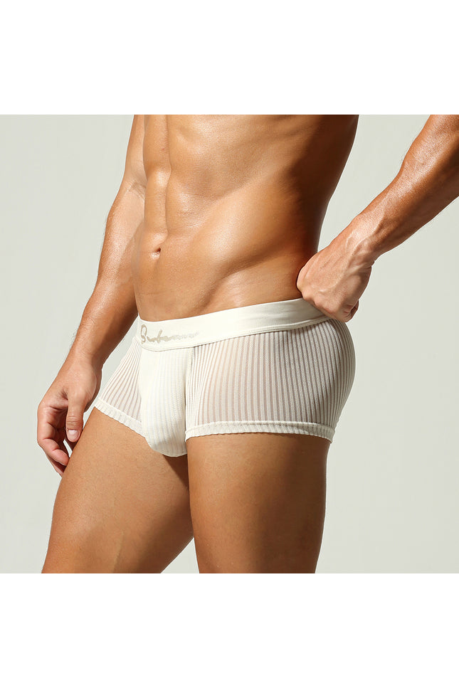 Mesh Low Rise Boxer Briefs