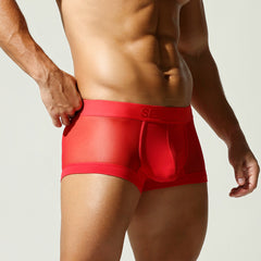 Net Mesh Boxer Briefs