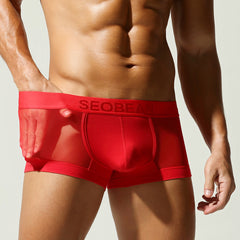 Net Mesh Boxer Briefs