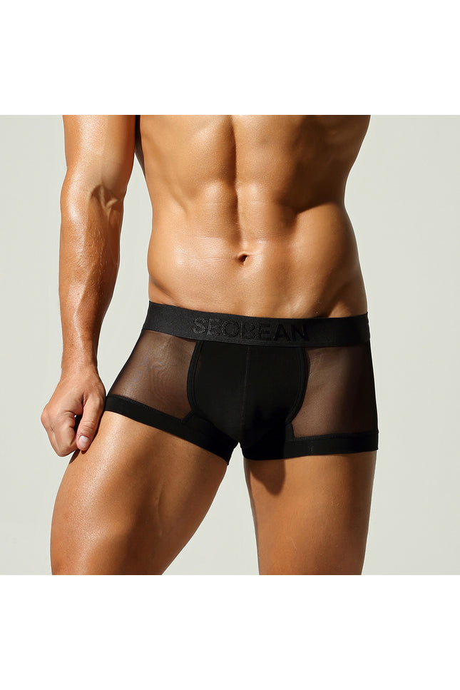Net Mesh Boxer Briefs