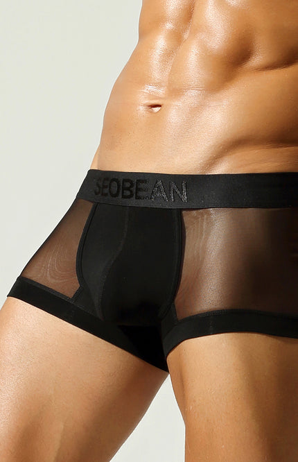 Net Mesh Boxer Briefs