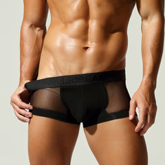Net Mesh Boxer Briefs