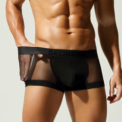 Net Mesh Boxer Briefs