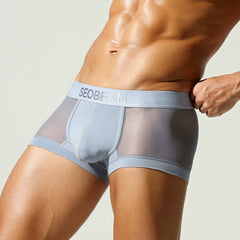 Net Mesh Boxer Briefs