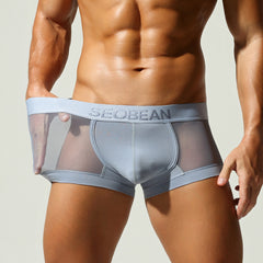 Net Mesh Boxer Briefs