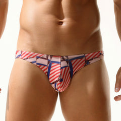 Low Rise Printed Bikini Brief