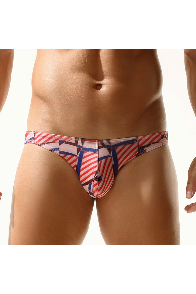 Low Rise Printed Bikini Brief