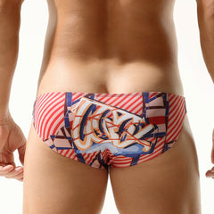 Low Rise Printed Bikini Brief