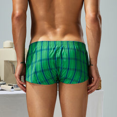 Checked Fit Trunks