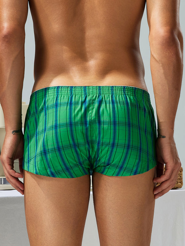 Checked Fit Trunks