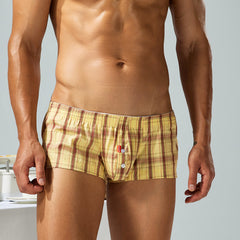 Checked Fit Trunks