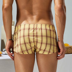 Checked Fit Trunks