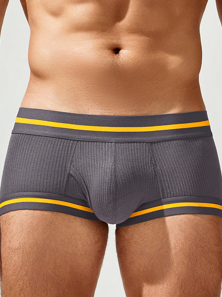 Contrast Trim Low-Rise Trunks
