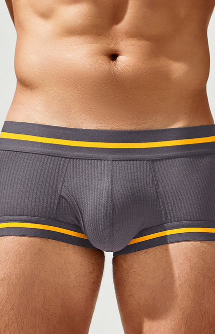 Contrast Trim Low-Rise Trunks