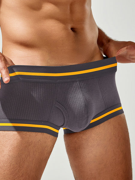 Contrast Trim Low-Rise Trunks