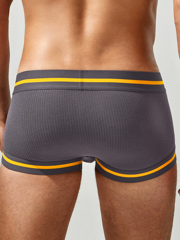 Contrast Trim Low-Rise Trunks