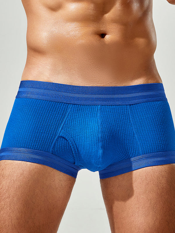 Contrast Trim Low-Rise Trunks