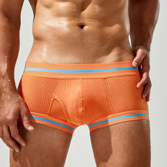 Contrast Trim Low-Rise Trunks