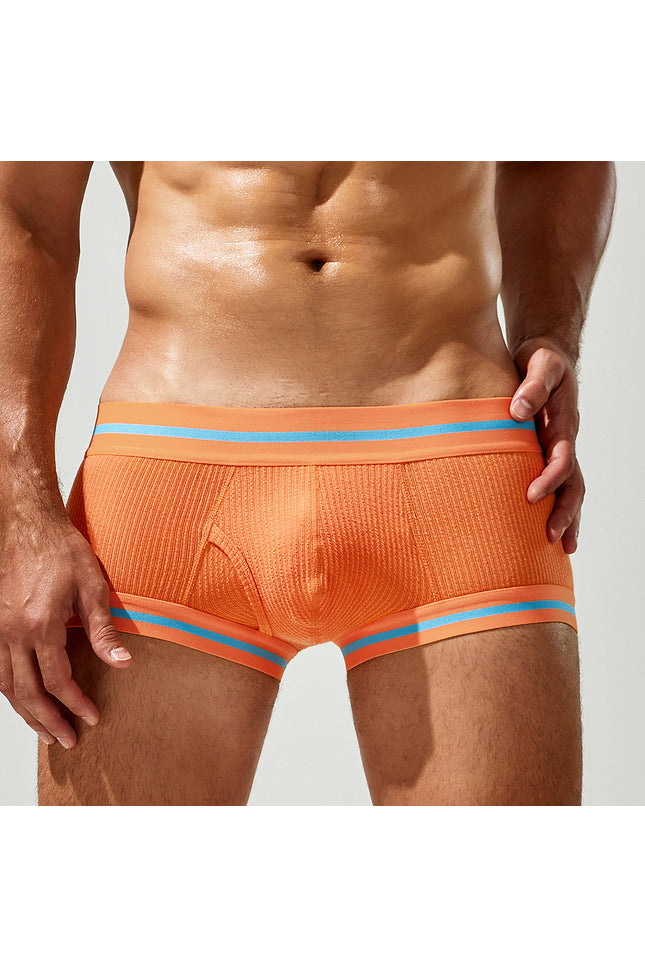 Contrast Trim Low-Rise Trunks