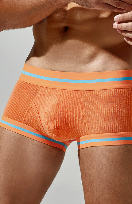 Contrast Trim Low-Rise Trunks