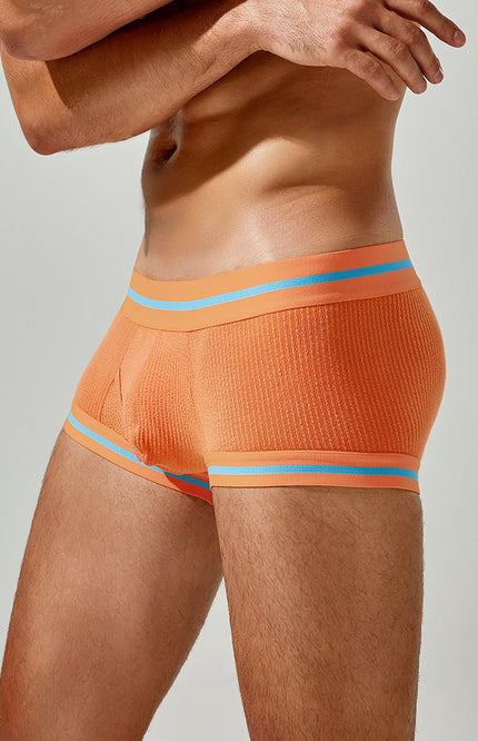Contrast Trim Low-Rise Trunks