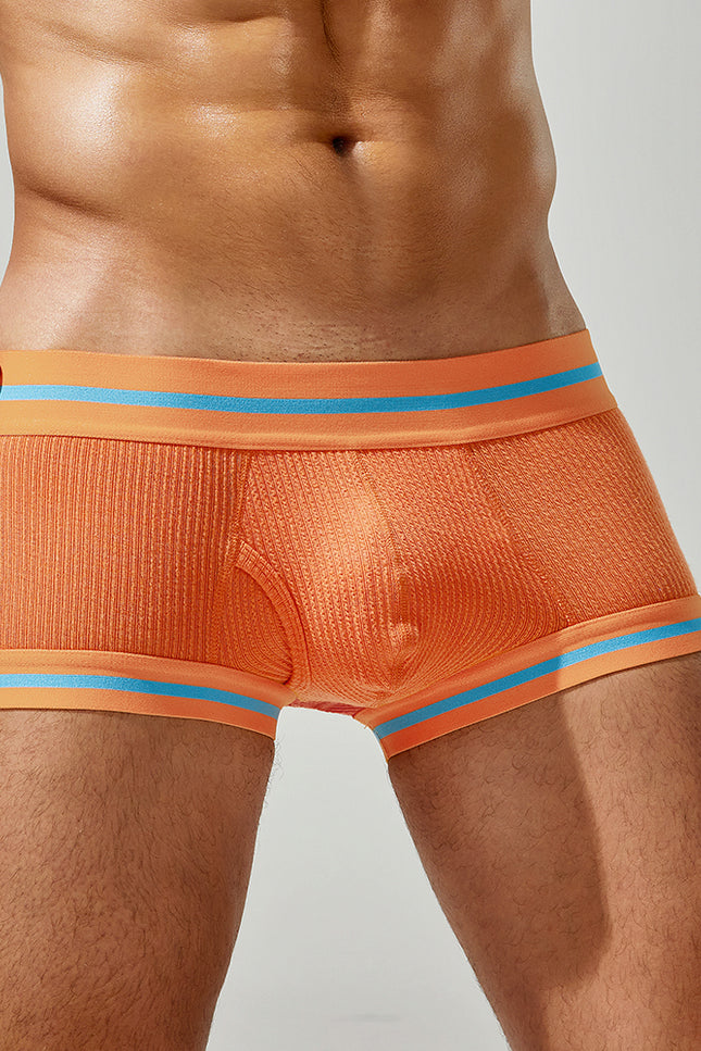 Contrast Trim Low-Rise Trunks