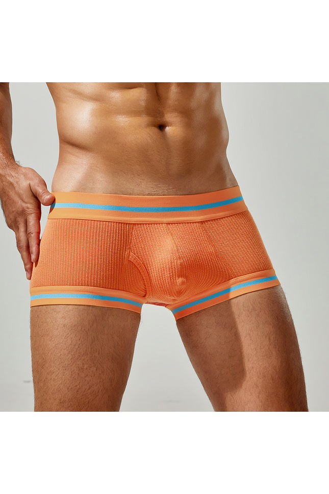 Contrast Trim Low-Rise Trunks