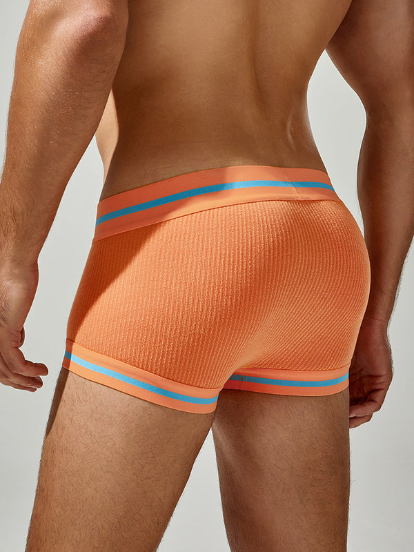 Contrast Trim Low-Rise Trunks