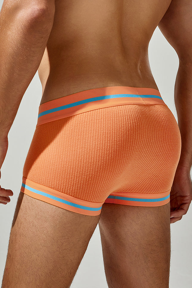 Contrast Trim Low-Rise Trunks