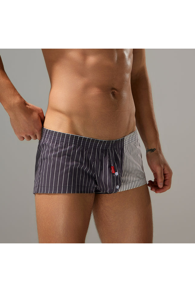 Dual Stripe Fit Trunks