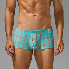 Checked Fit Trunks