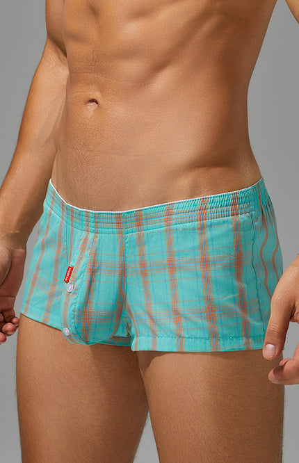 Checked Fit Trunks