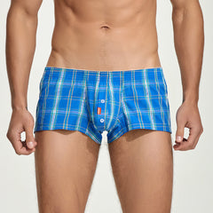 New Checkered Fit Trunks