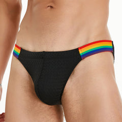 Rainbow Mesh Brief