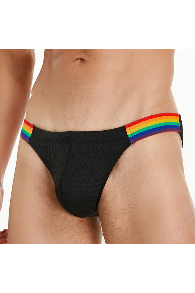 Rainbow Mesh Brief