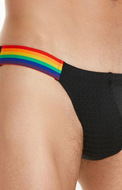 Rainbow Mesh Brief