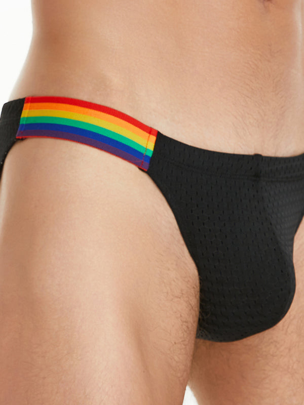 Rainbow Mesh Brief