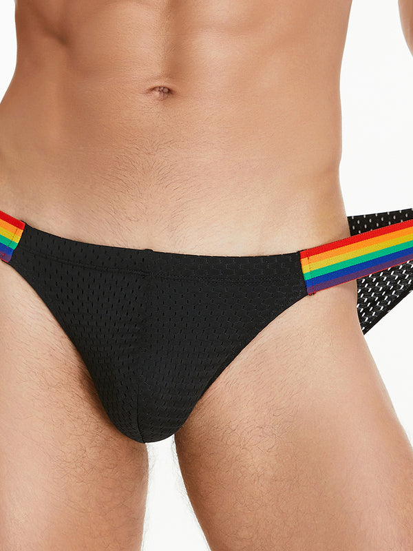 Rainbow Mesh Brief