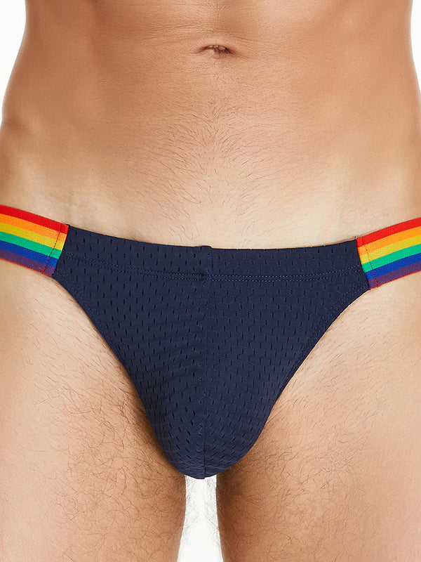 Rainbow Mesh Brief