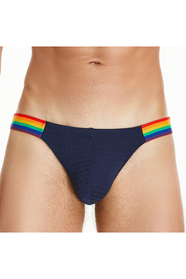 Rainbow Mesh Brief
