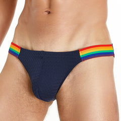 Rainbow Mesh Brief