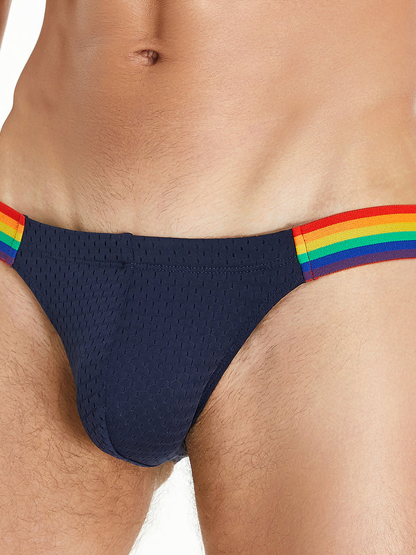 Rainbow Mesh Brief