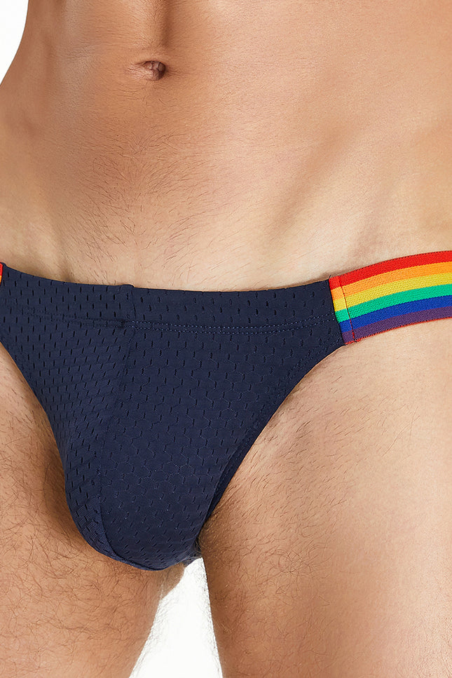 Rainbow Mesh Brief