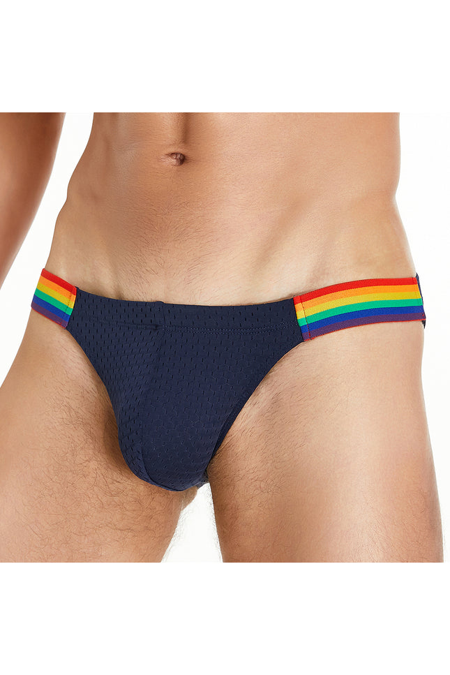 Rainbow Mesh Brief