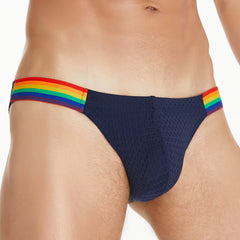 Rainbow Mesh Brief
