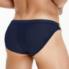 Rainbow Mesh Brief