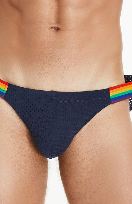 Rainbow Mesh Brief