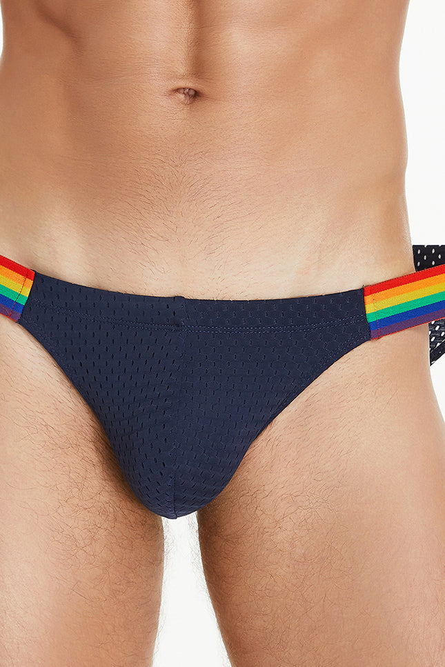 Rainbow Mesh Brief