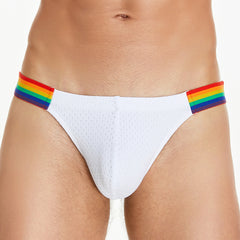 Rainbow Mesh Brief