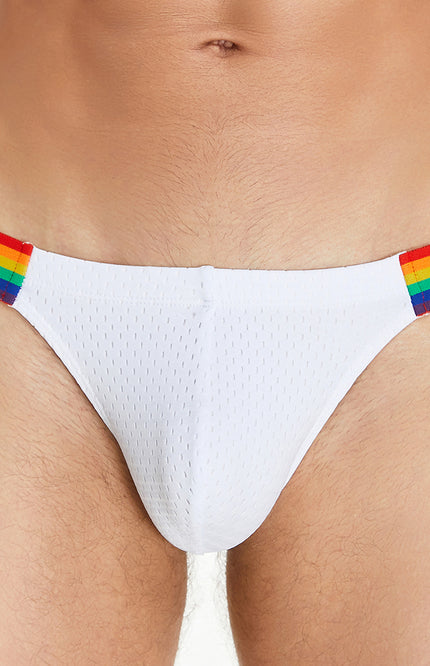 Rainbow Mesh Brief